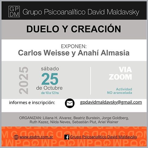 duelo y creación encuentros del GPDM